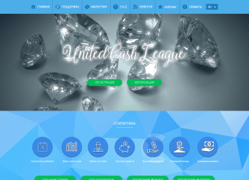 Изображение шаблона Unidedcash HYIP проекта
