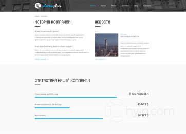 Изображение шаблона Karma HYIP проекта