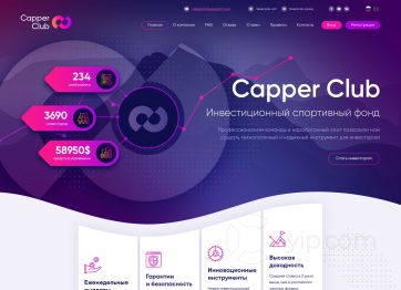 Изображение шаблона Capper HYIP проекта