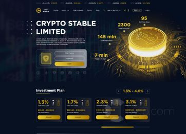 Изображение шаблона Caripto HYIP проекта
